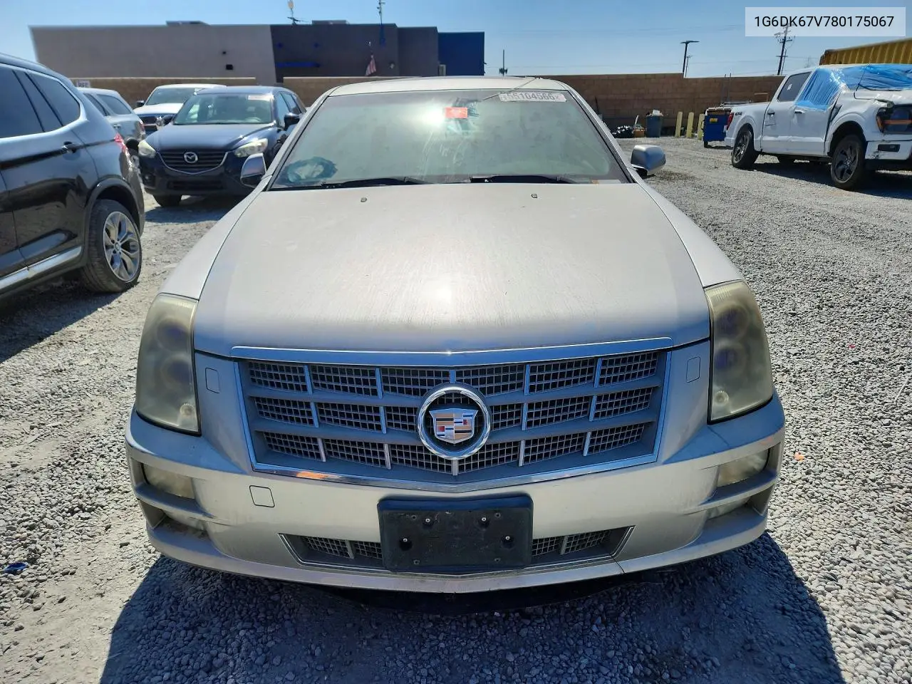 2008 Cadillac Sts VIN: 1G6DK67V780175067 Lot: 55104566