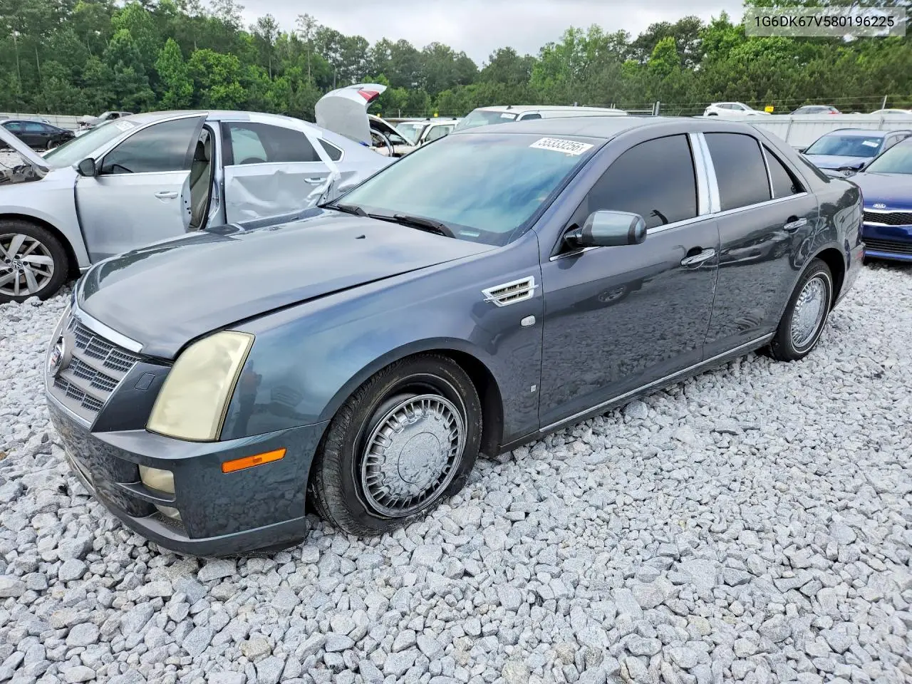 2008 Cadillac Sts VIN: 1G6DK67V580196225 Lot: 55333256