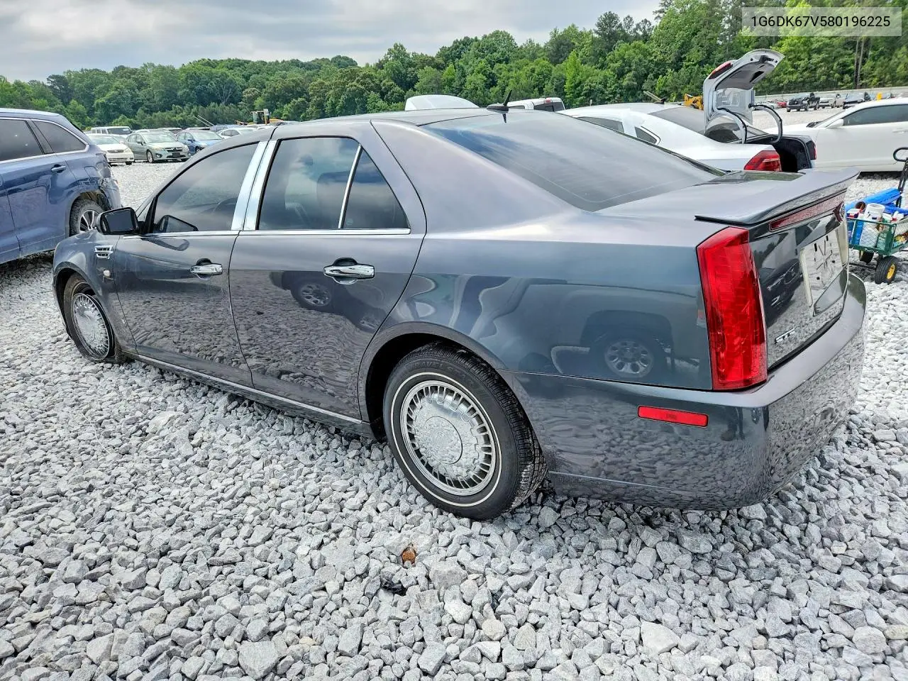 2008 Cadillac Sts VIN: 1G6DK67V580196225 Lot: 55333256