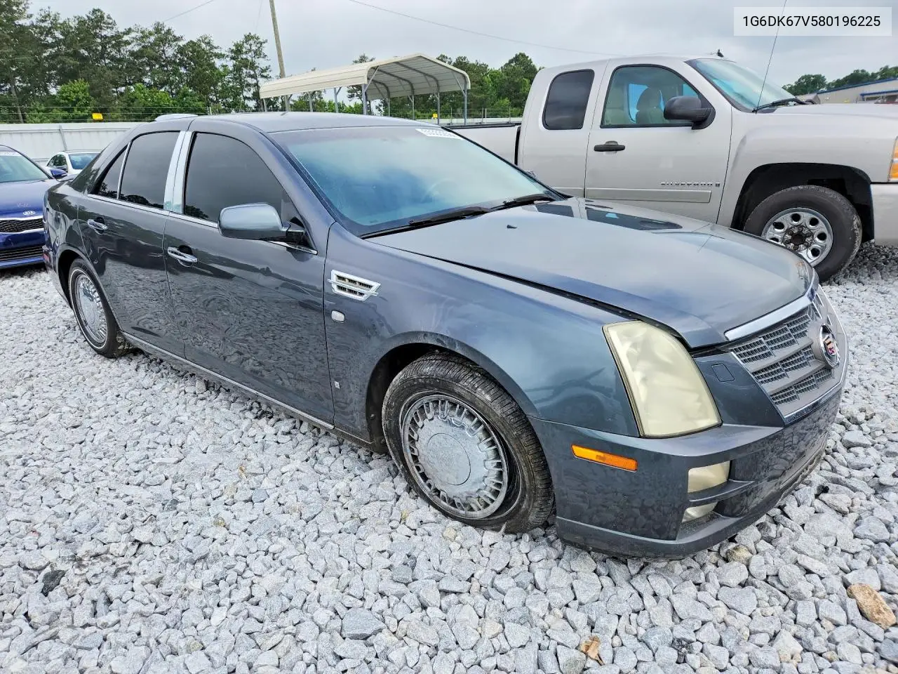 2008 Cadillac Sts VIN: 1G6DK67V580196225 Lot: 55333256