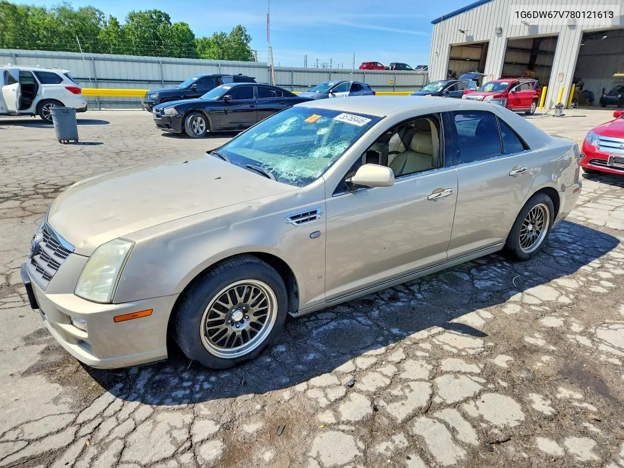 2008 Cadillac Sts VIN: 1G6DW67V780121613 Lot: 55768446
