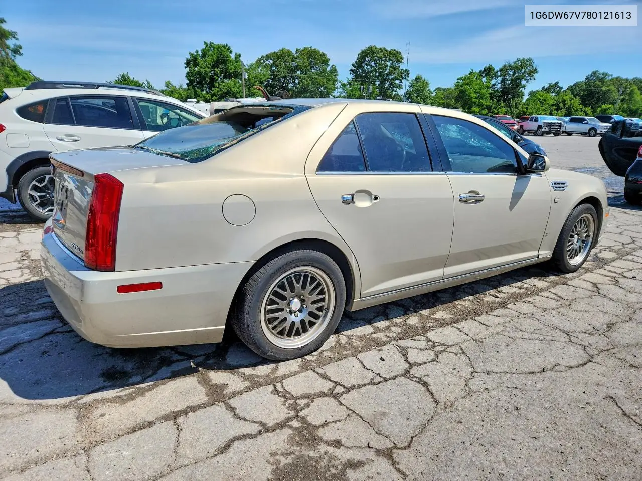 2008 Cadillac Sts VIN: 1G6DW67V780121613 Lot: 55768446