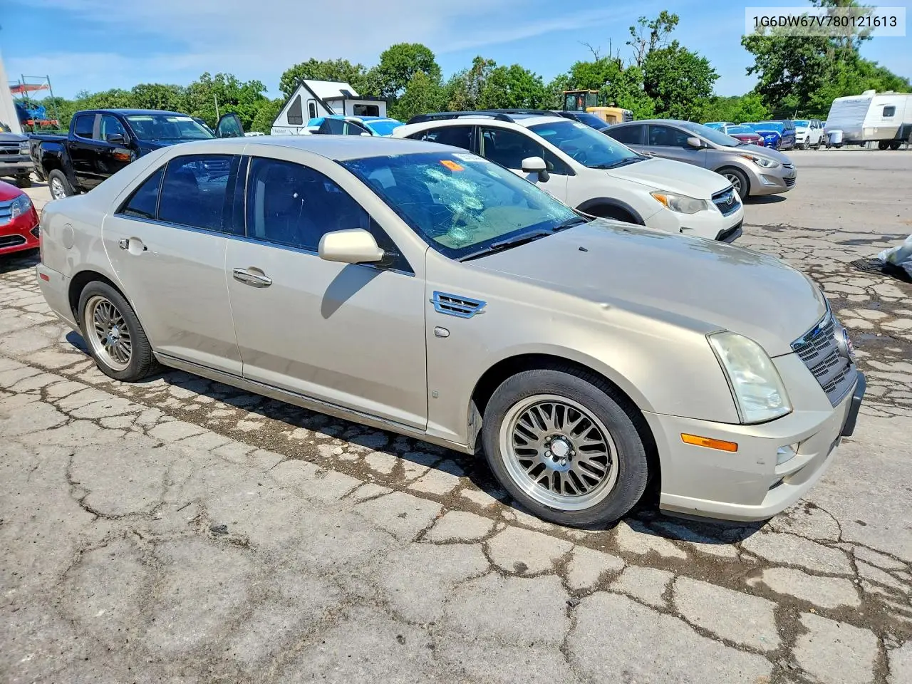 2008 Cadillac Sts VIN: 1G6DW67V780121613 Lot: 55768446