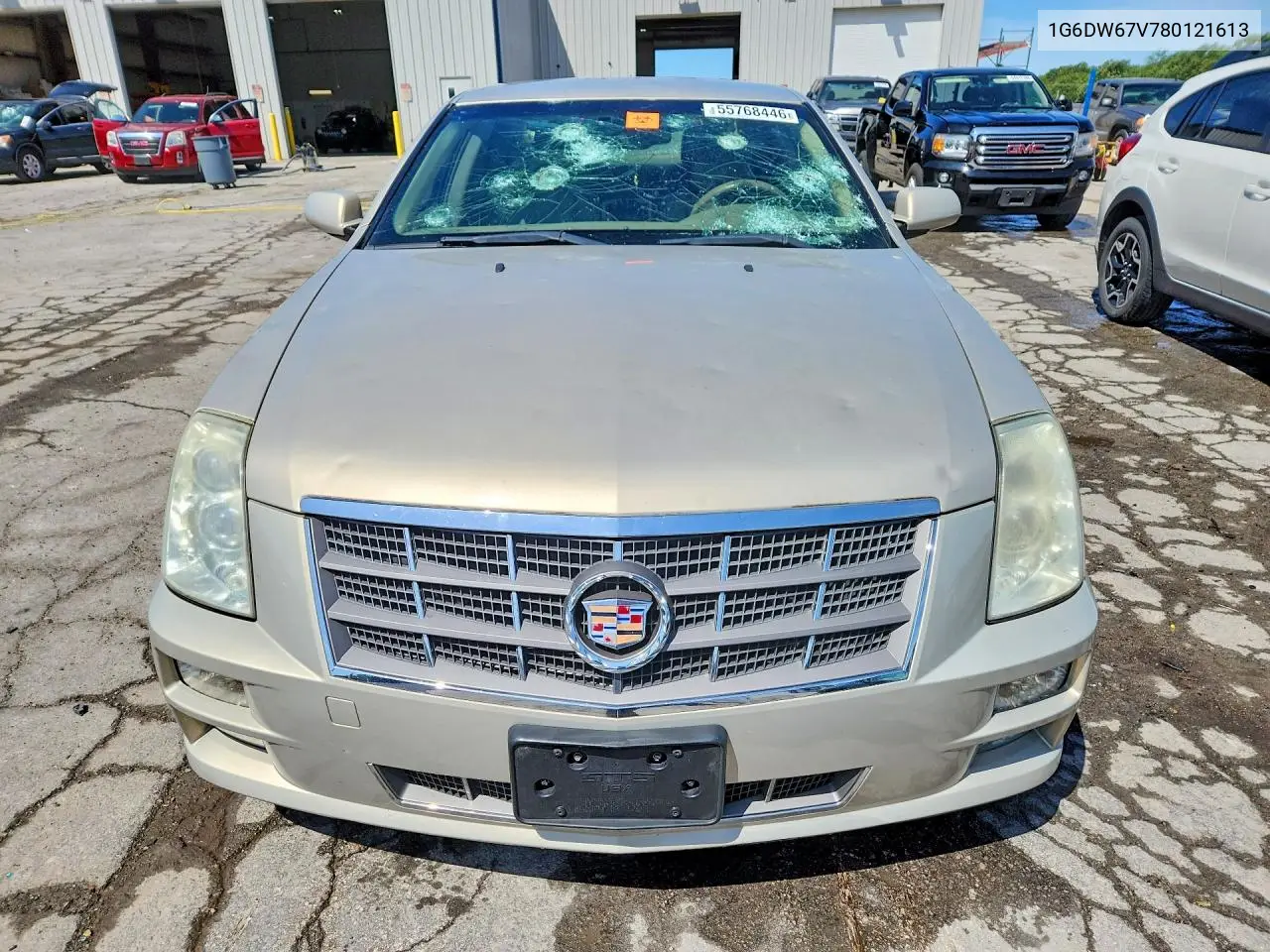 2008 Cadillac Sts VIN: 1G6DW67V780121613 Lot: 55768446