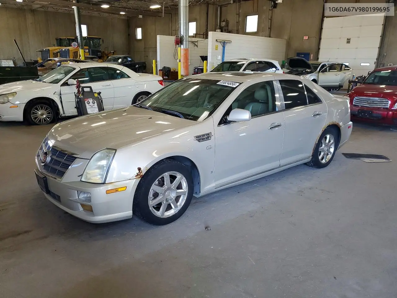 2008 Cadillac Sts VIN: 1G6DA67V980199695 Lot: 55824856