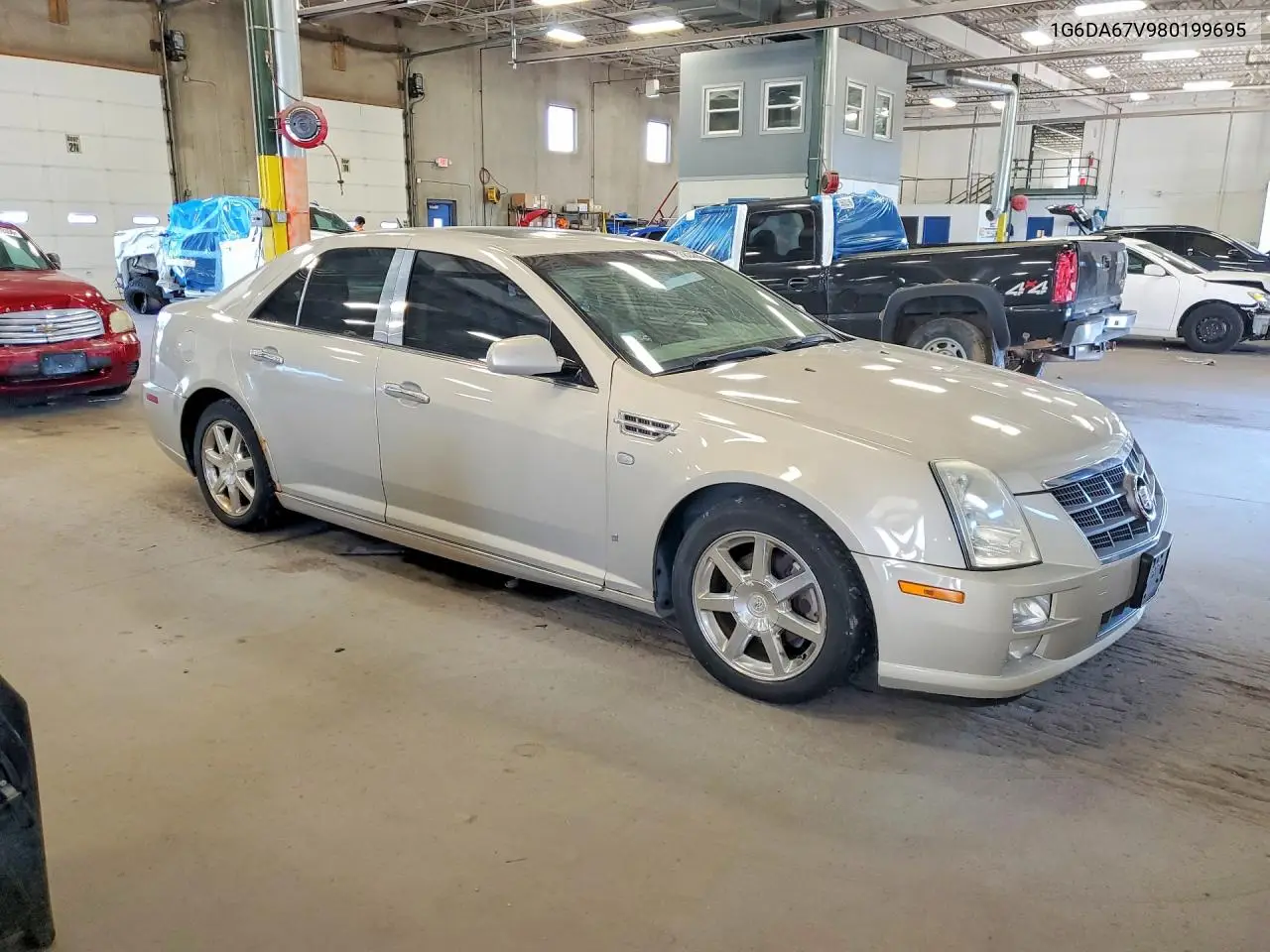 2008 Cadillac Sts VIN: 1G6DA67V980199695 Lot: 55824856