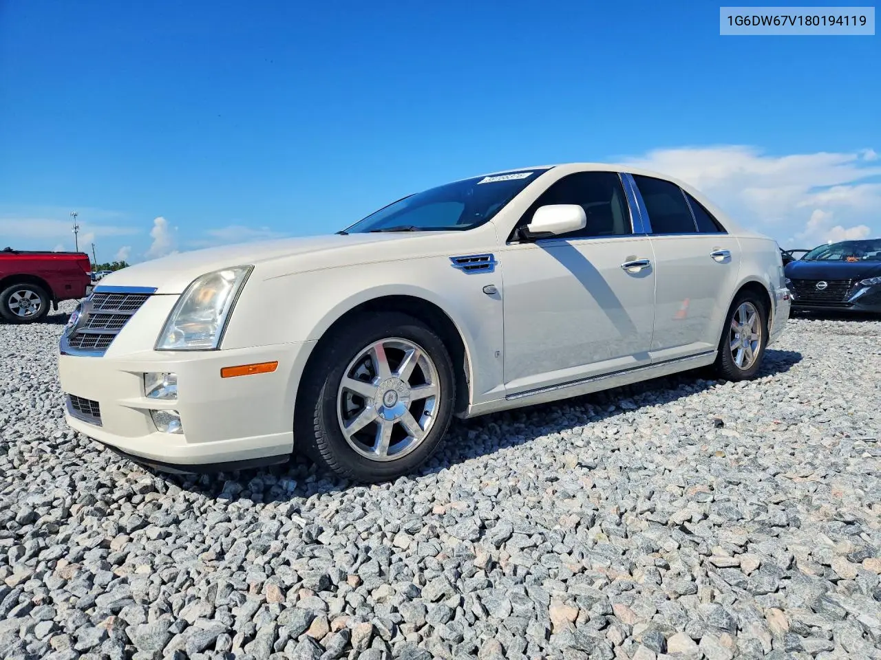 2008 Cadillac Sts VIN: 1G6DW67V180194119 Lot: 59768376