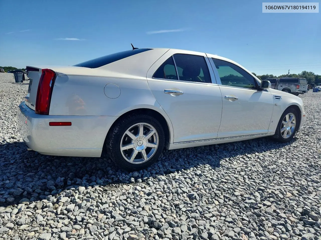2008 Cadillac Sts VIN: 1G6DW67V180194119 Lot: 59768376