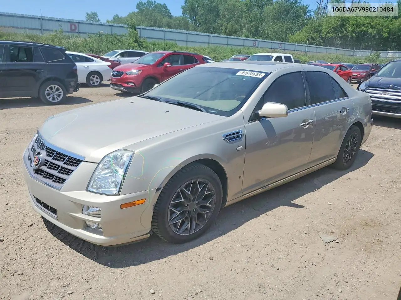 2008 Cadillac Sts VIN: 1G6DA67V980210484 Lot: 59948066