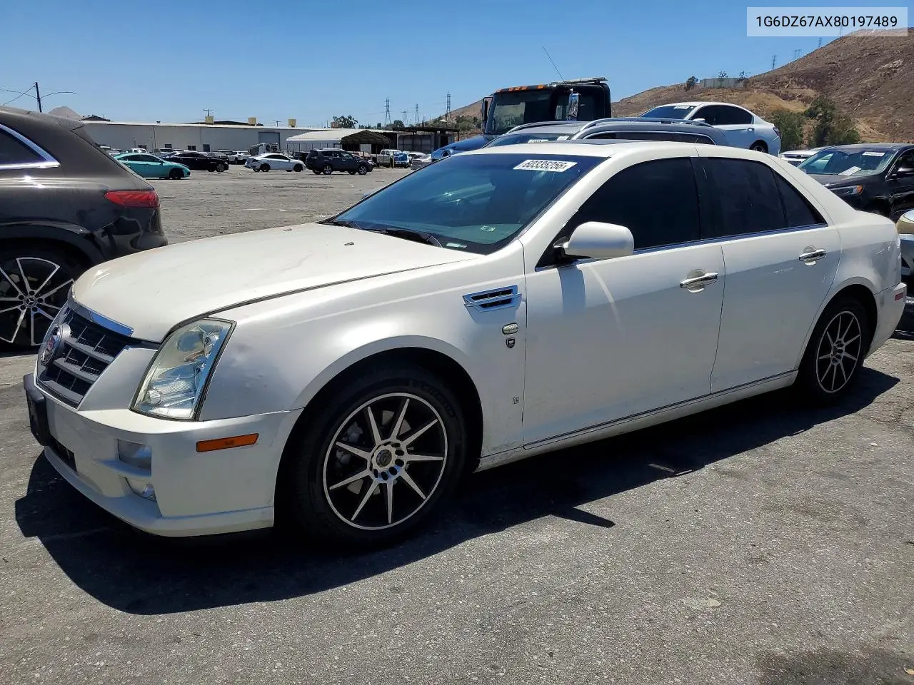 2008 Cadillac Sts VIN: 1G6DZ67AX80197489 Lot: 60335256