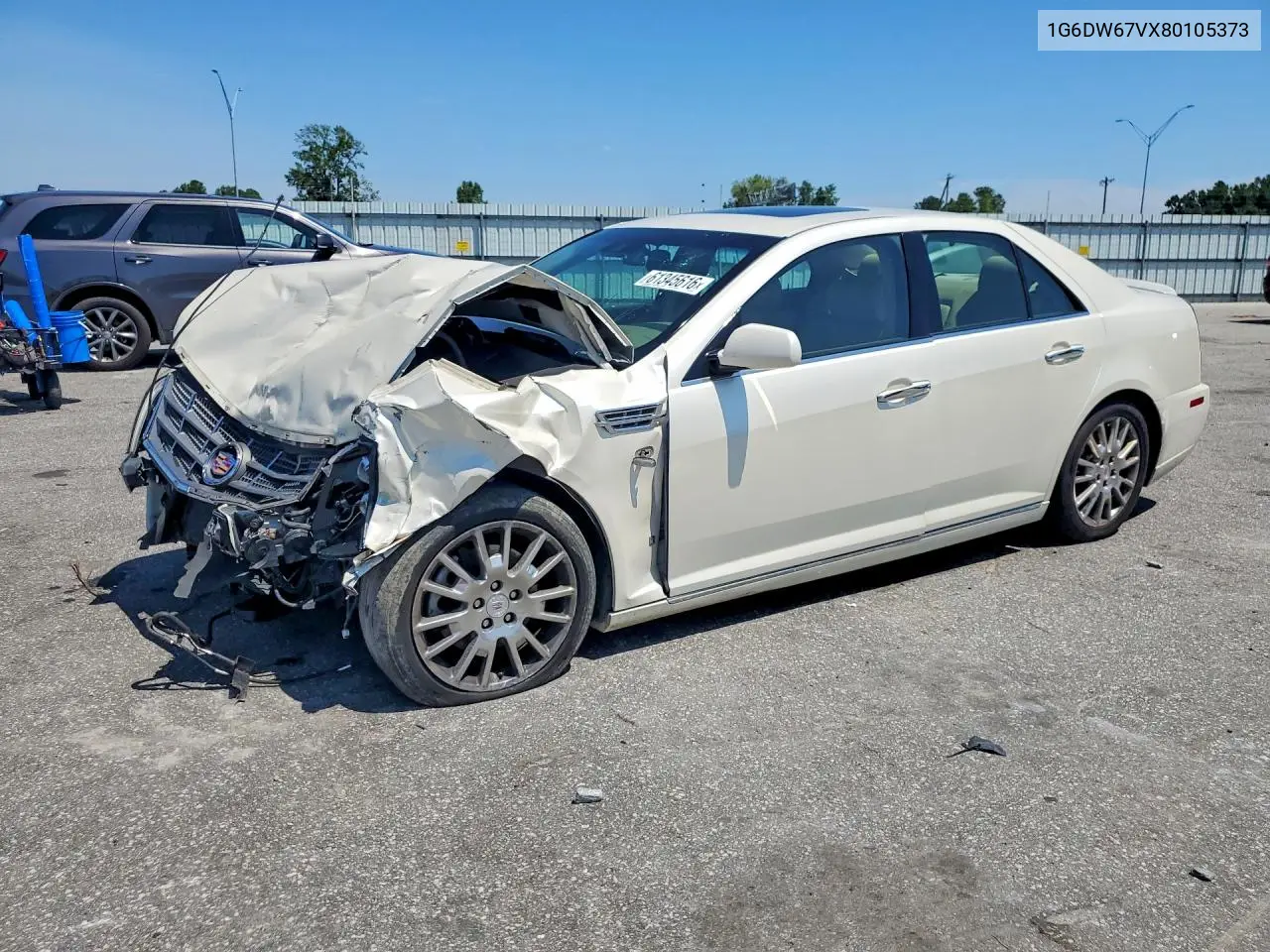 2008 Cadillac Sts VIN: 1G6DW67VX80105373 Lot: 61345616