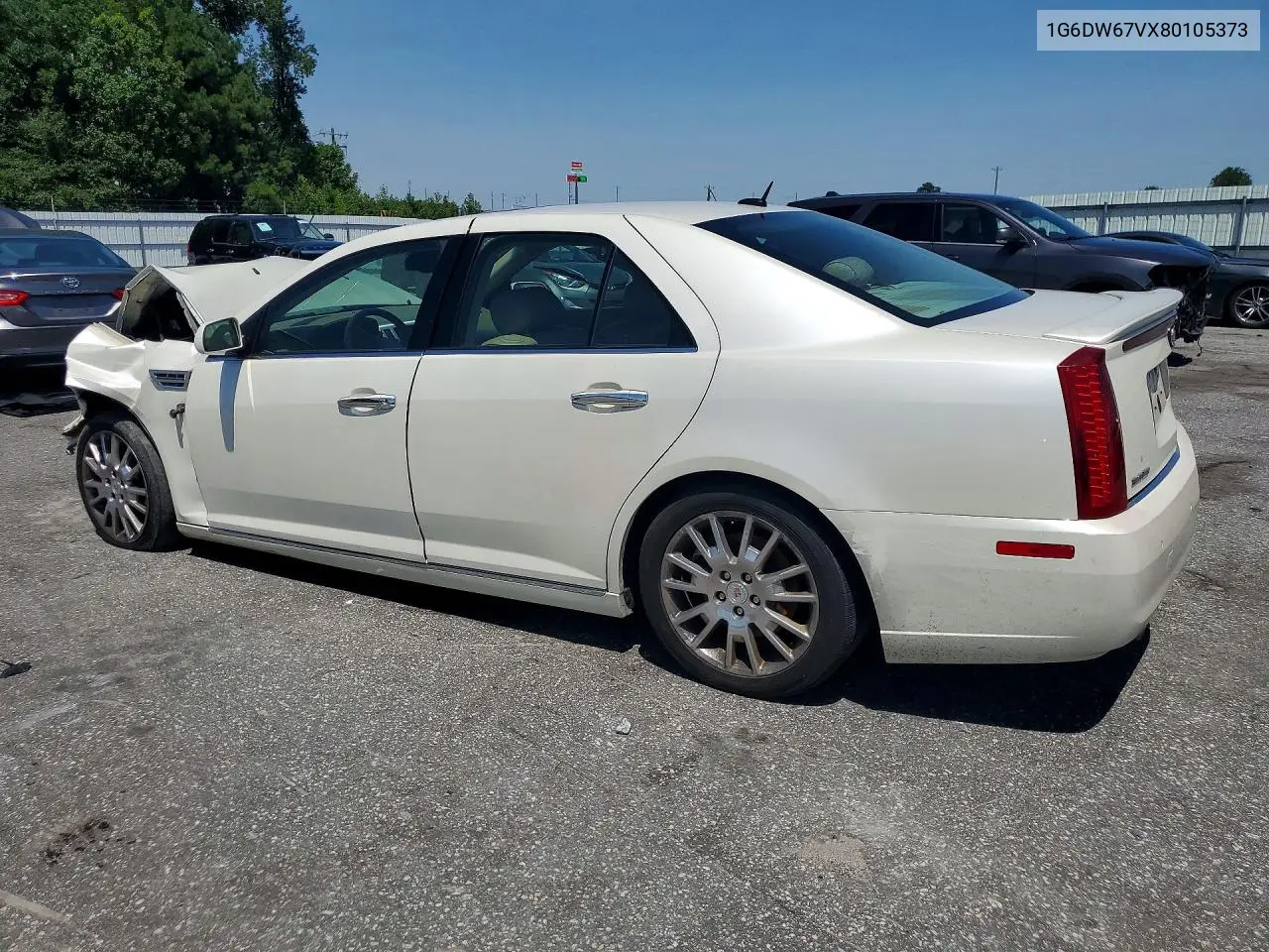 2008 Cadillac Sts VIN: 1G6DW67VX80105373 Lot: 61345616