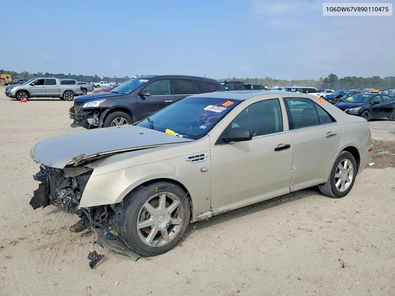2009 Cadillac Sts VIN: 1G6DW67V890110475 Lot: 54095996
