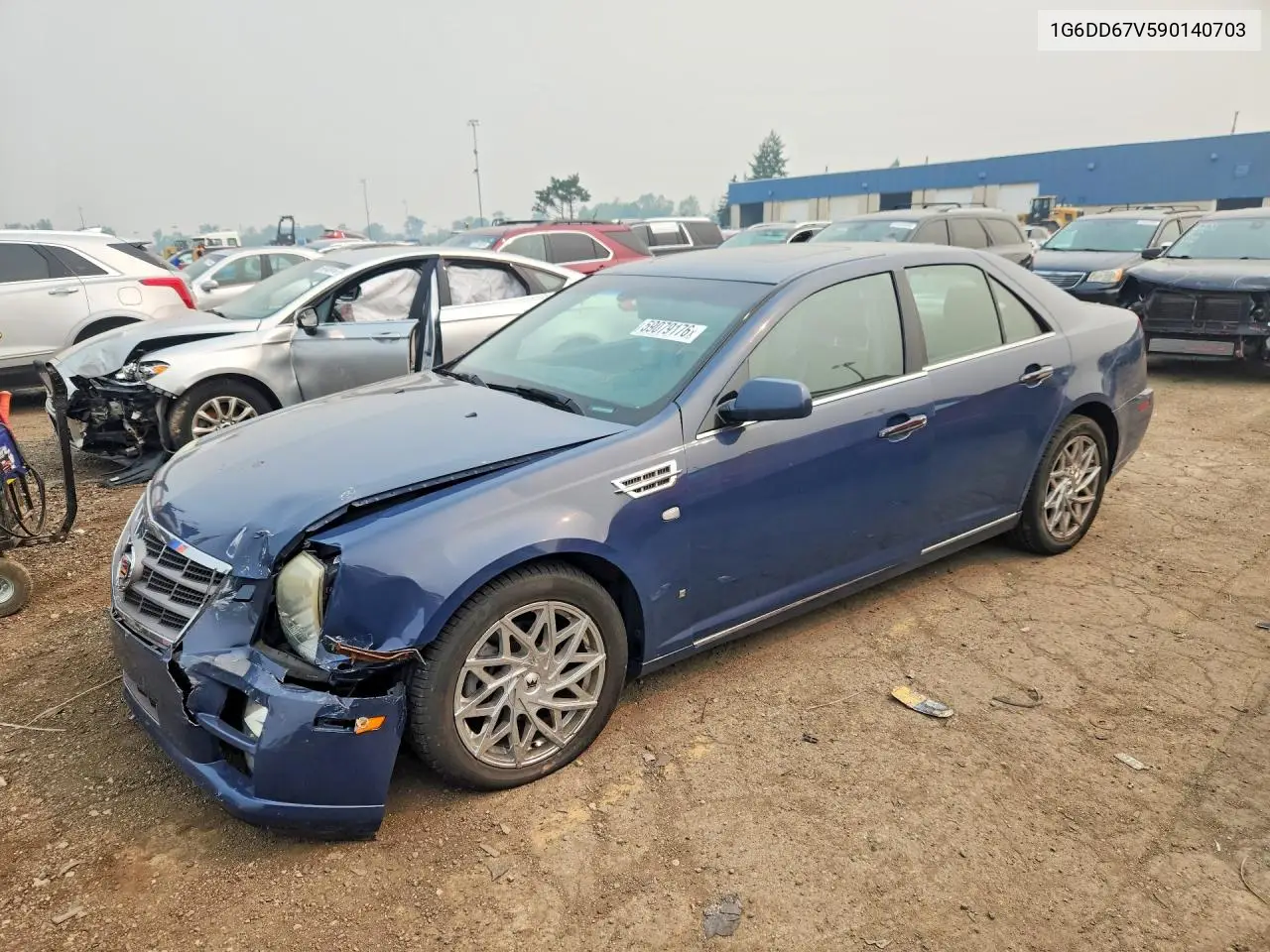 2009 Cadillac Sts VIN: 1G6DD67V590140703 Lot: 59079176