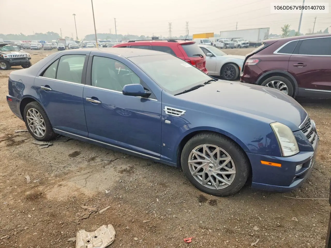 2009 Cadillac Sts VIN: 1G6DD67V590140703 Lot: 59079176