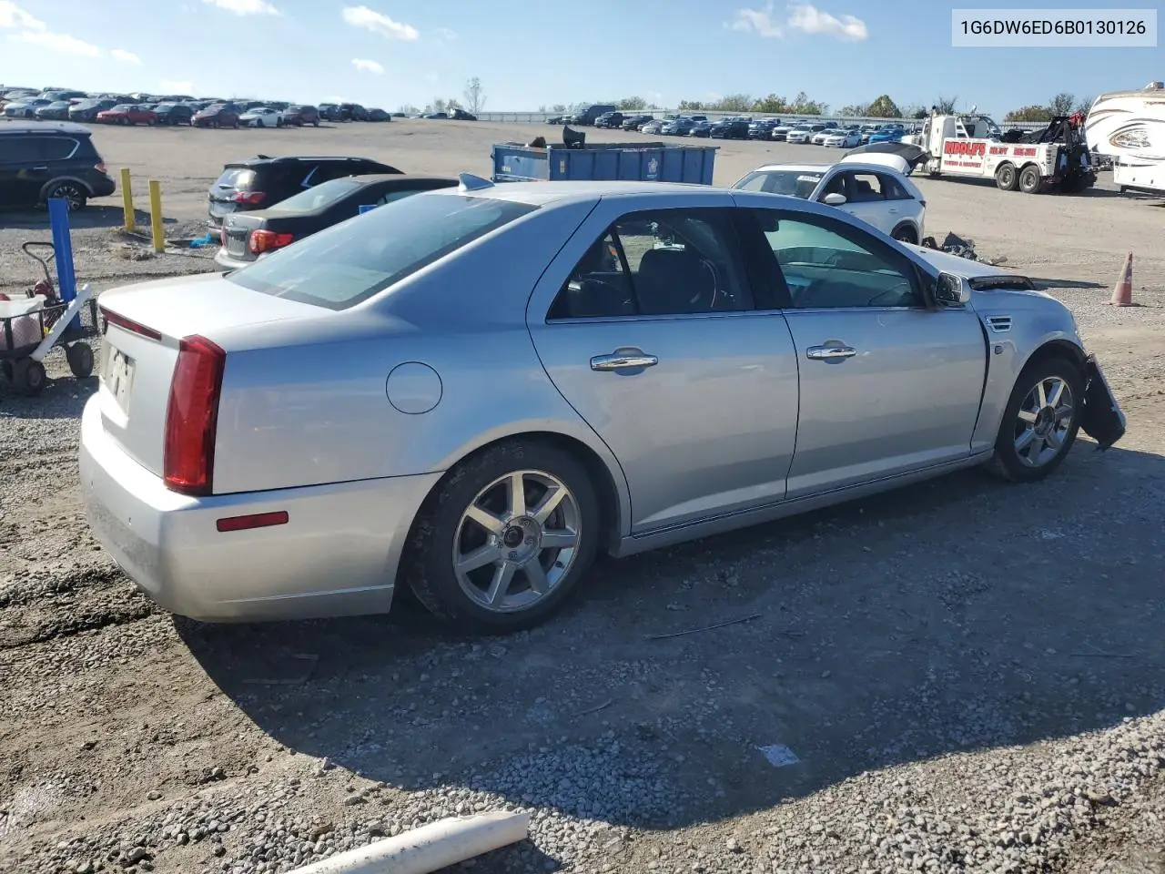 2011 Cadillac Sts VIN: 1G6DW6ED6B0130126 Lot: 57350326
