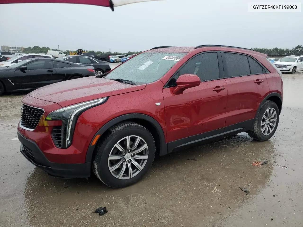2019 Cadillac Xt4 Sport VIN: 1GYFZER40KF199063 Lot: 51384986