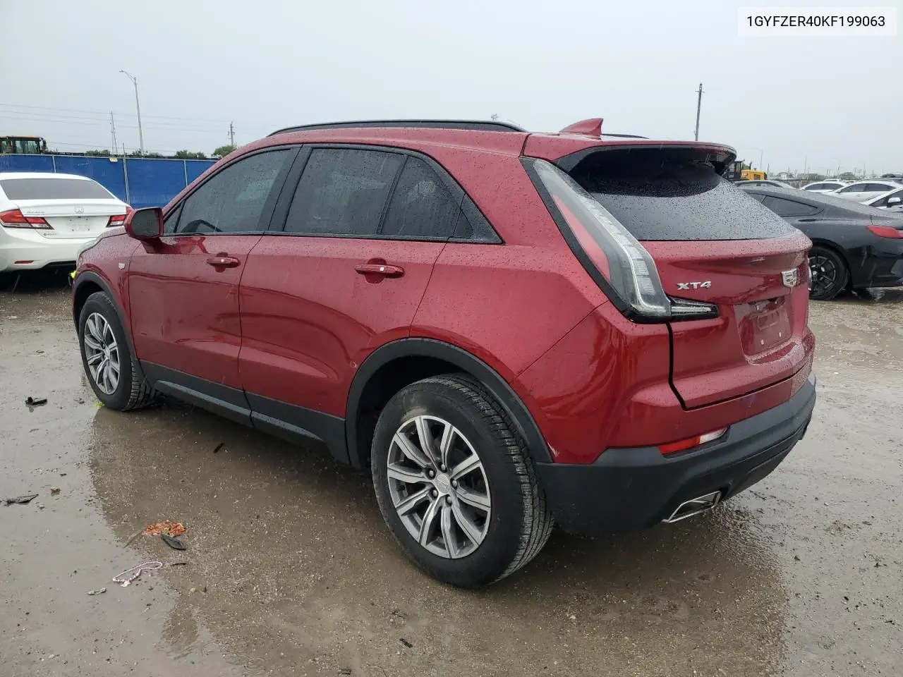 2019 Cadillac Xt4 Sport VIN: 1GYFZER40KF199063 Lot: 51384986