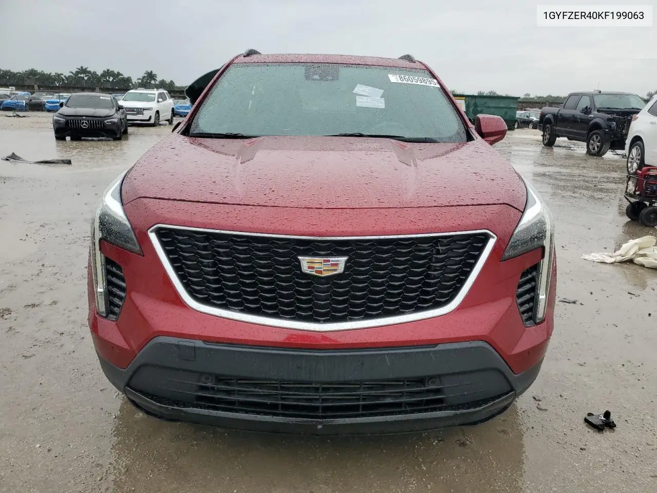 2019 Cadillac Xt4 Sport VIN: 1GYFZER40KF199063 Lot: 51384986