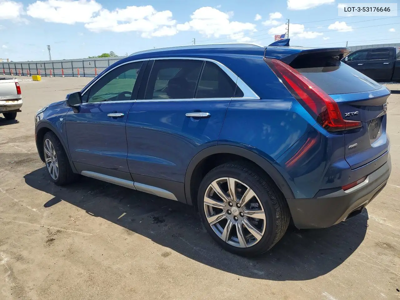 2019 Cadillac Xt4 Luxury VIN: 1GYFZDR46KF135457 Lot: 53176646