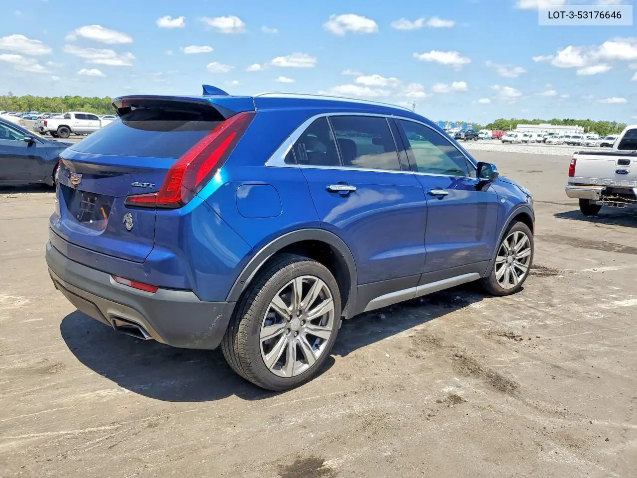 2019 Cadillac Xt4 Luxury VIN: 1GYFZDR46KF135457 Lot: 53176646