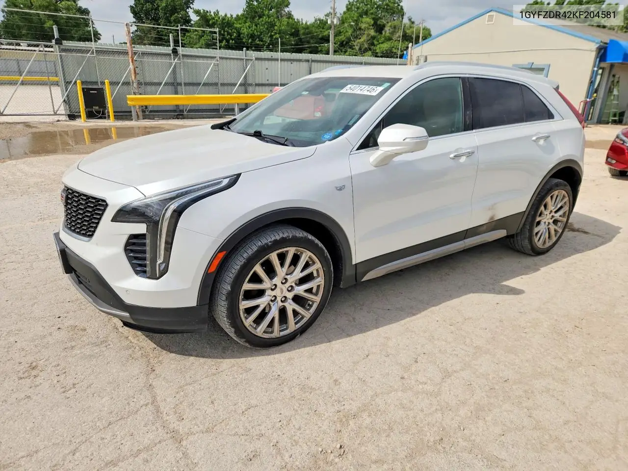 2019 Cadillac Xt4 Premium Luxury VIN: 1GYFZDR42KF204581 Lot: 54014746