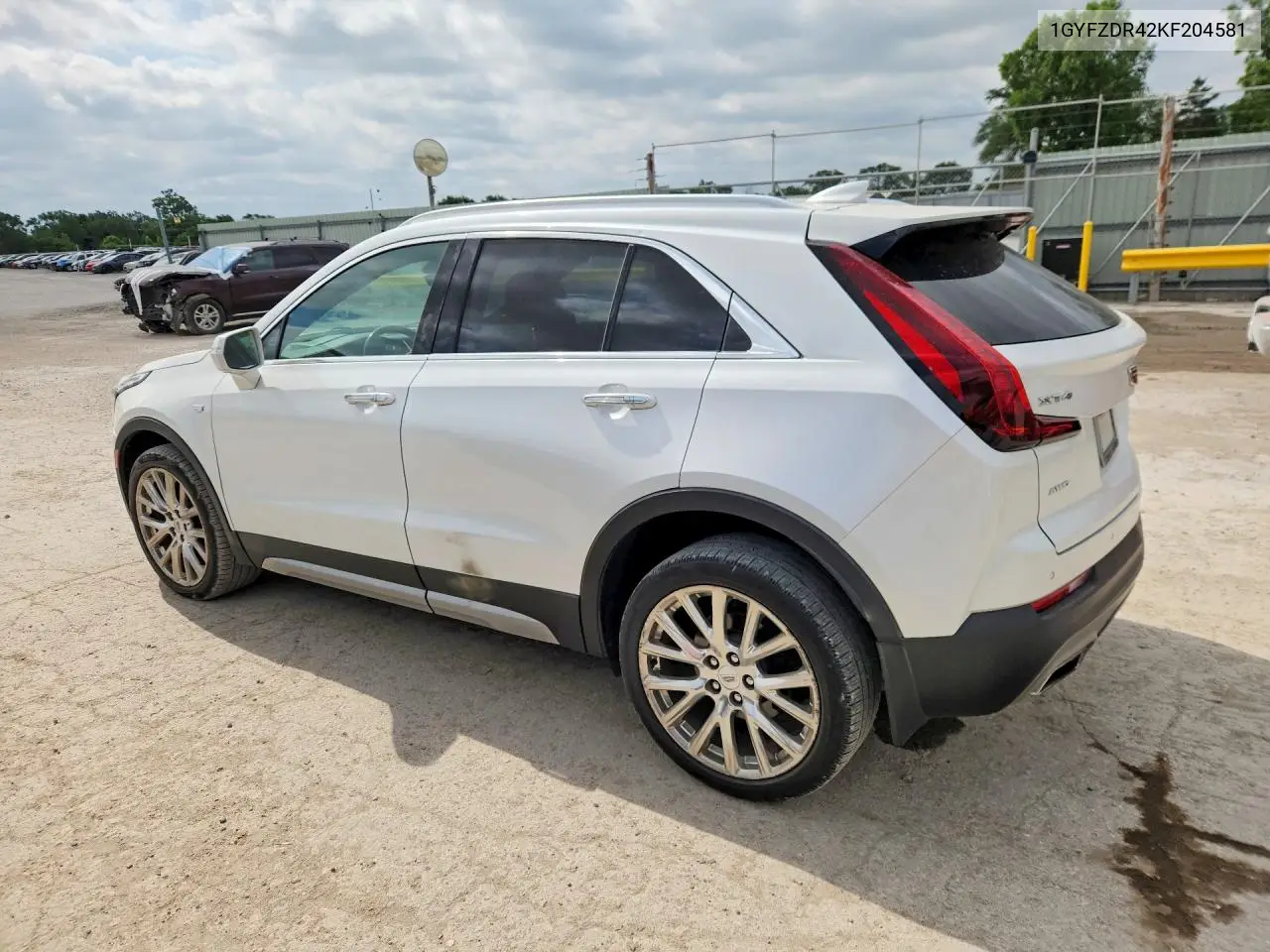 2019 Cadillac Xt4 Premium Luxury VIN: 1GYFZDR42KF204581 Lot: 54014746