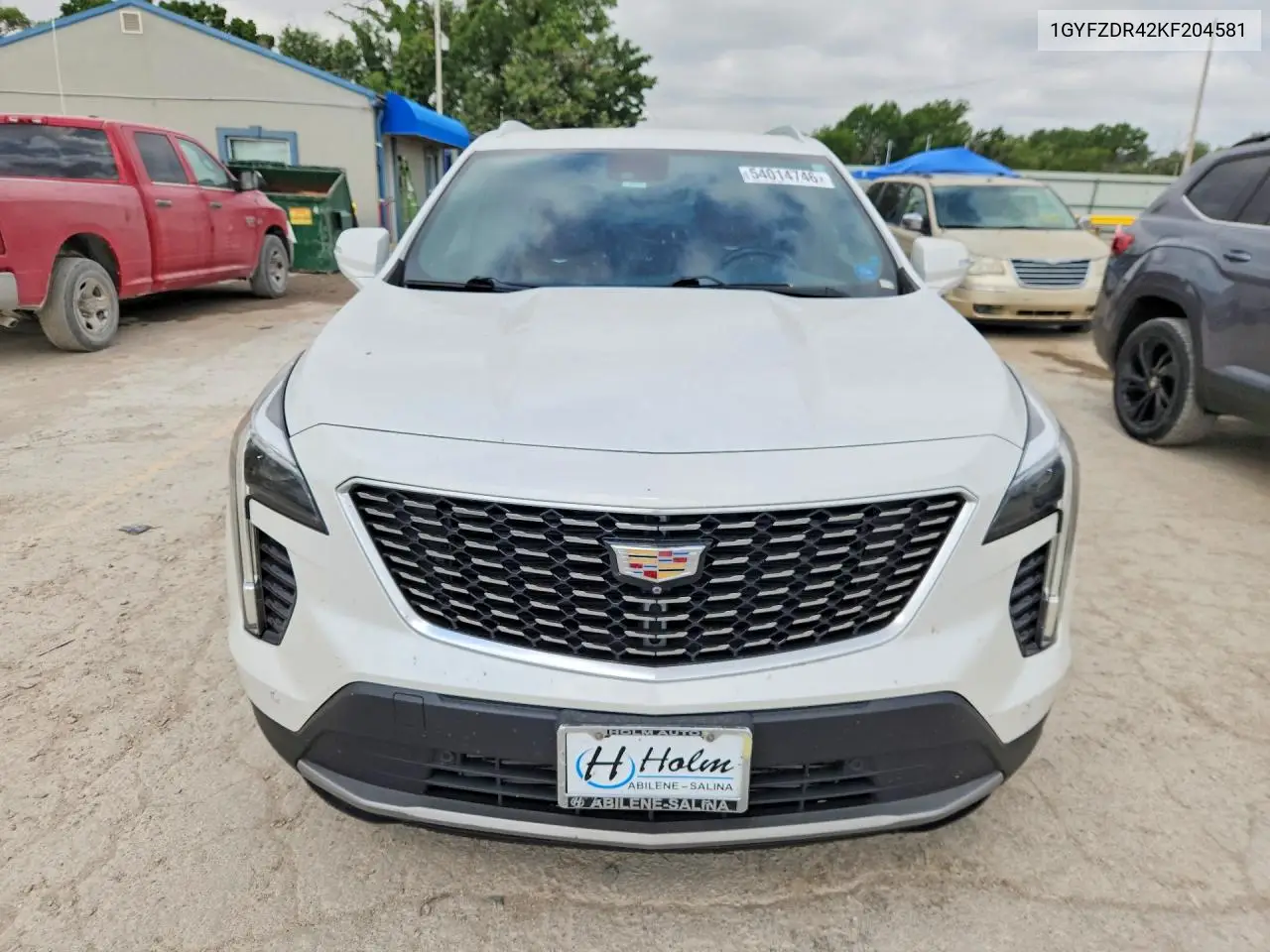 2019 Cadillac Xt4 Premium Luxury VIN: 1GYFZDR42KF204581 Lot: 54014746