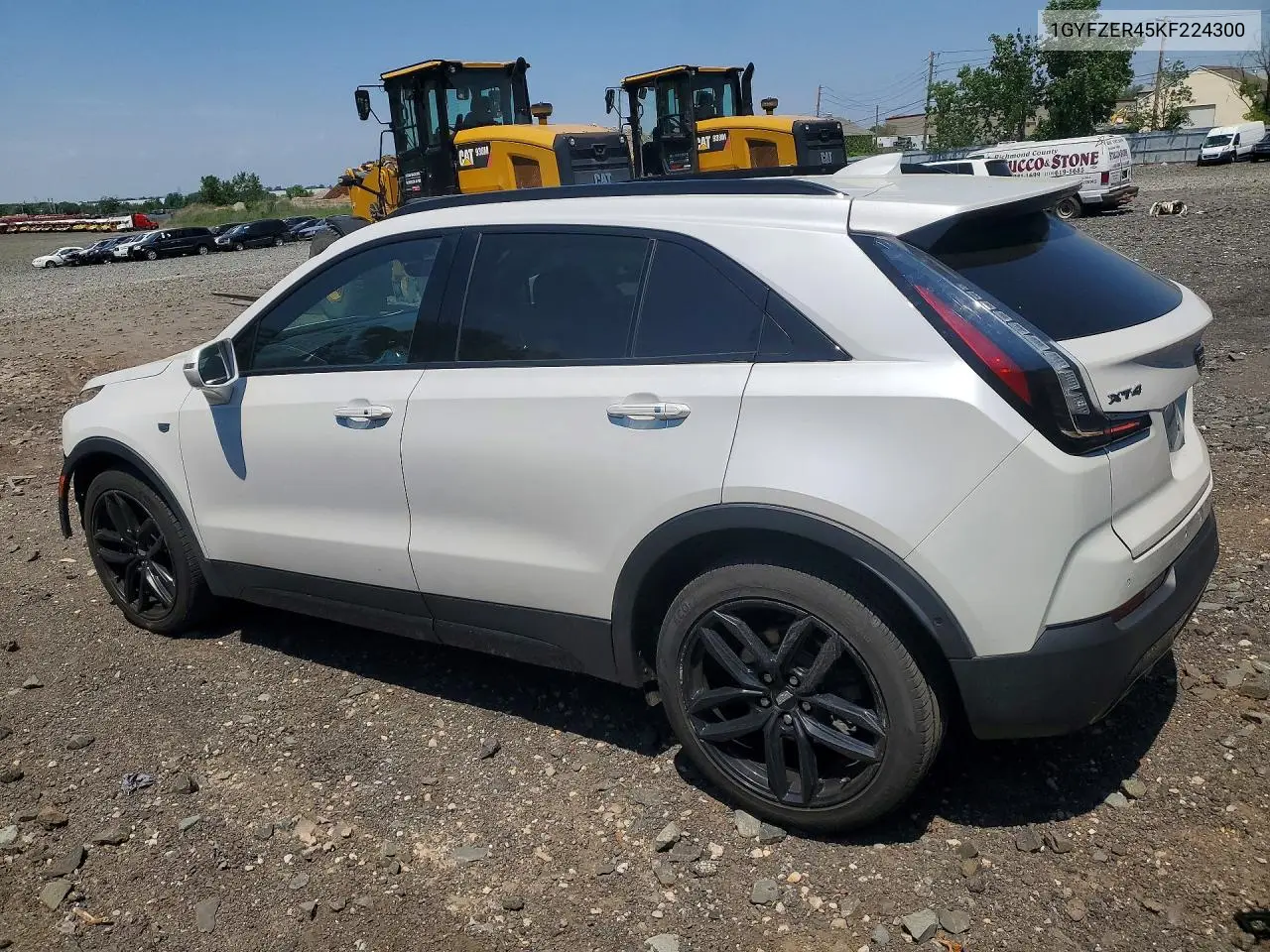 2019 Cadillac Xt4 Sport VIN: 1GYFZER45KF224300 Lot: 54257186