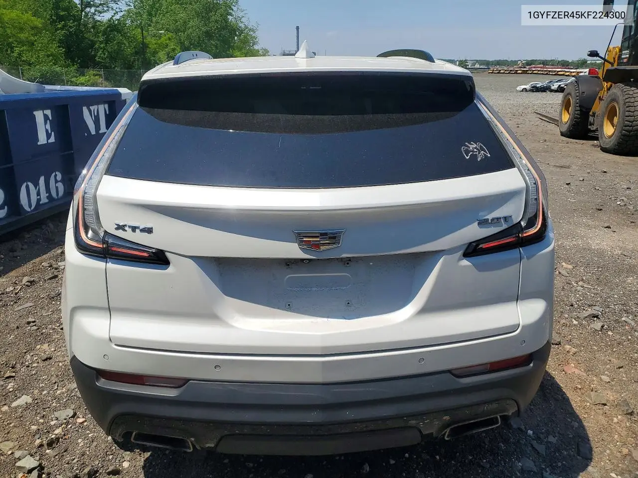 2019 Cadillac Xt4 Sport VIN: 1GYFZER45KF224300 Lot: 54257186