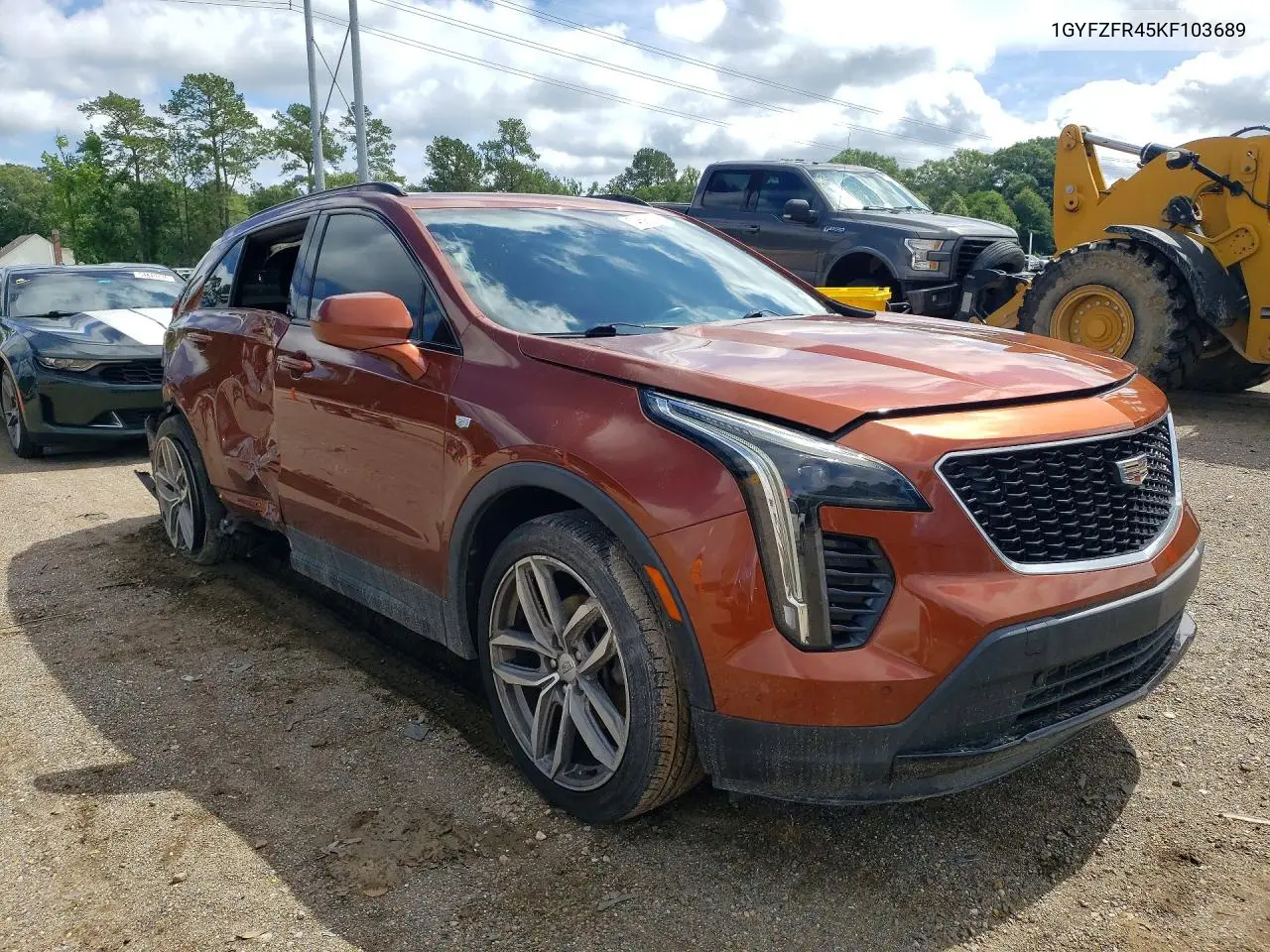 2019 Cadillac Xt4 Sport VIN: 1GYFZFR45KF103689 Lot: 54896356