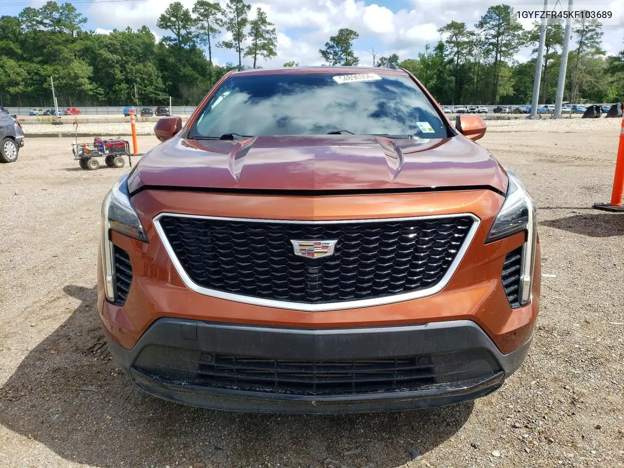 2019 Cadillac Xt4 Sport VIN: 1GYFZFR45KF103689 Lot: 54896356
