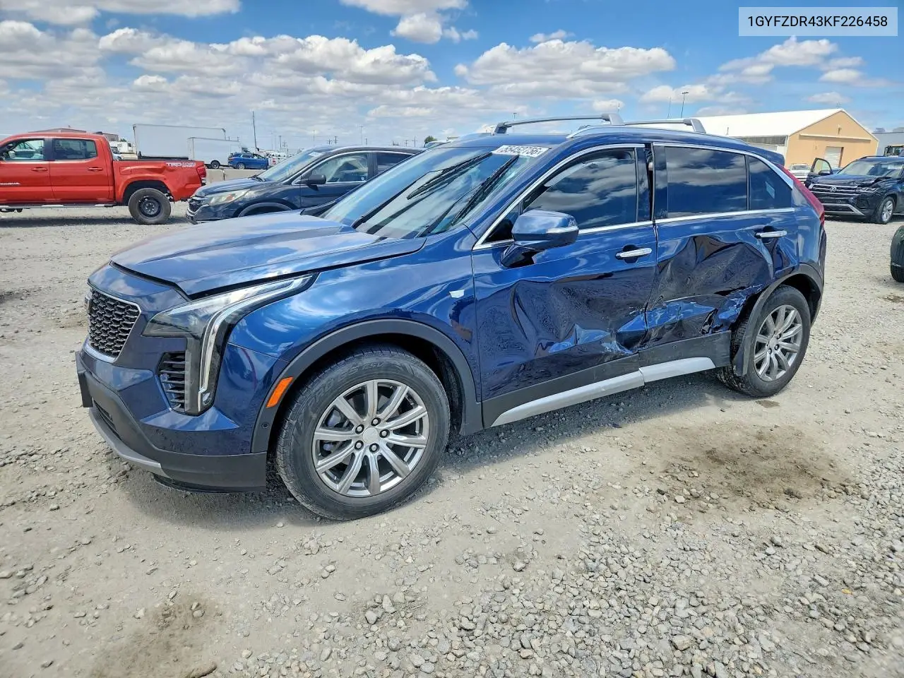 2019 Cadillac Xt4 Premium Luxury VIN: 1GYFZDR43KF226458 Lot: 55452756