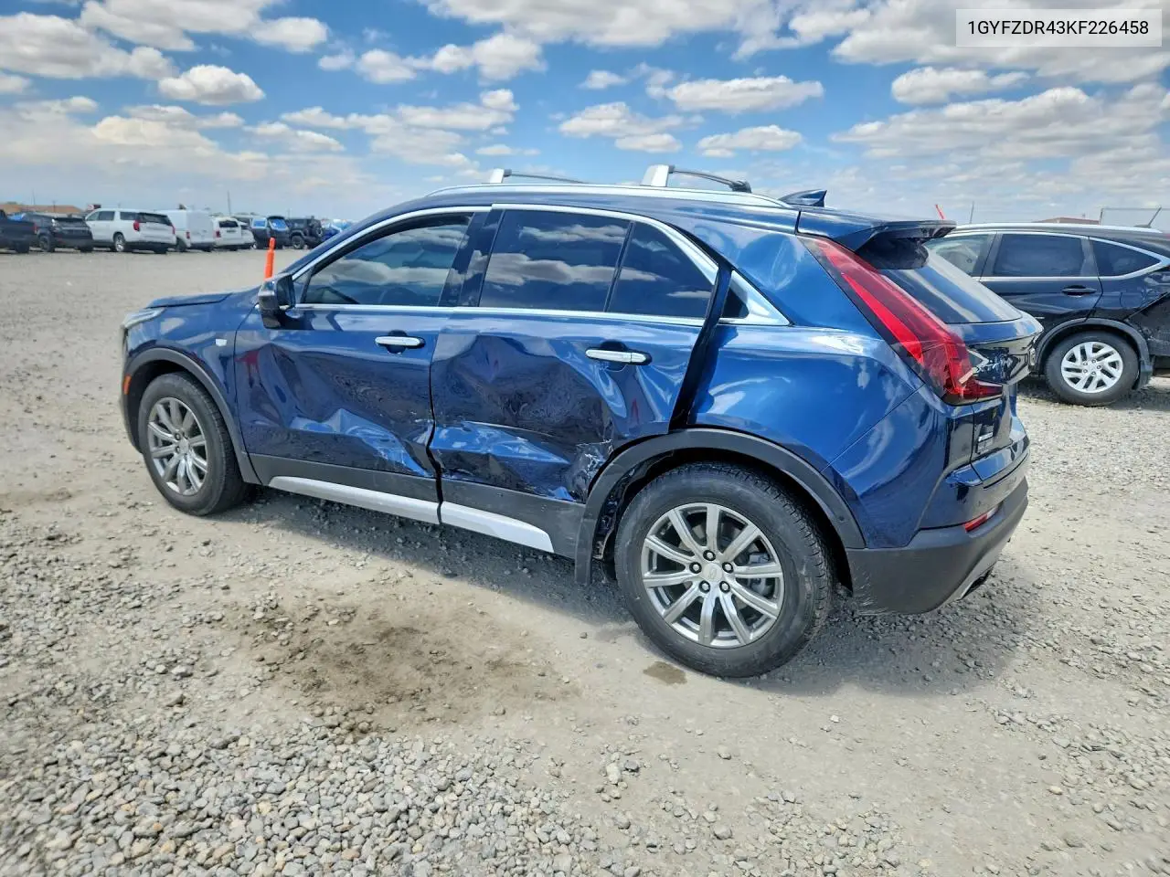 2019 Cadillac Xt4 Premium Luxury VIN: 1GYFZDR43KF226458 Lot: 55452756