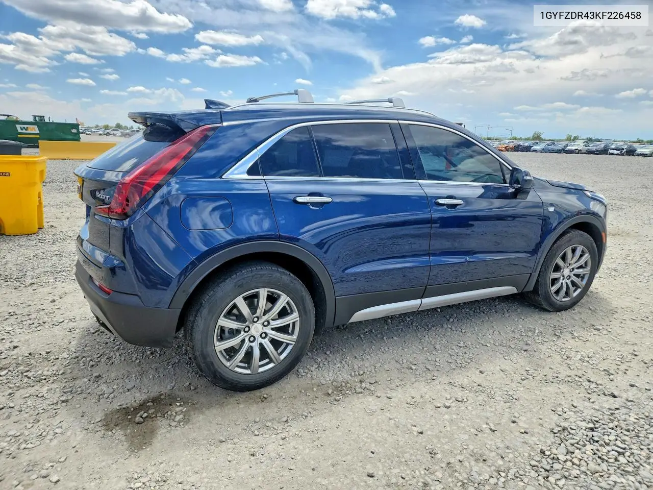 2019 Cadillac Xt4 Premium Luxury VIN: 1GYFZDR43KF226458 Lot: 55452756