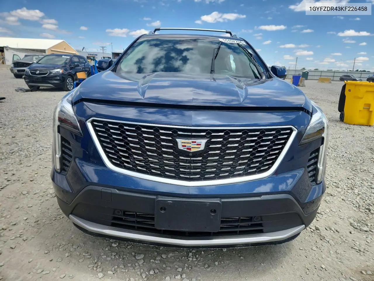 2019 Cadillac Xt4 Premium Luxury VIN: 1GYFZDR43KF226458 Lot: 55452756