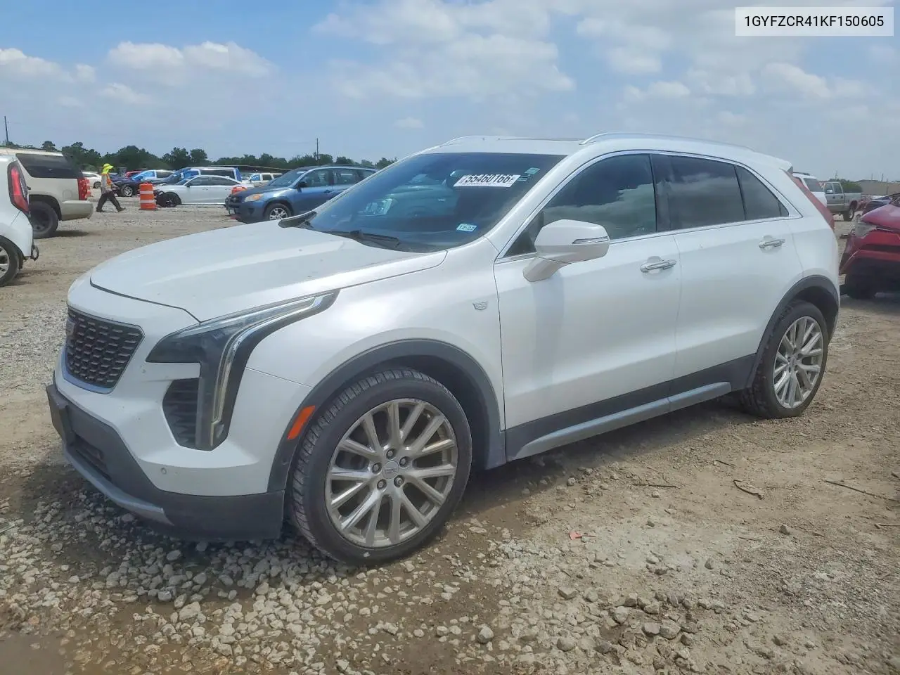 2019 Cadillac Xt4 Premium Luxury VIN: 1GYFZCR41KF150605 Lot: 55460166
