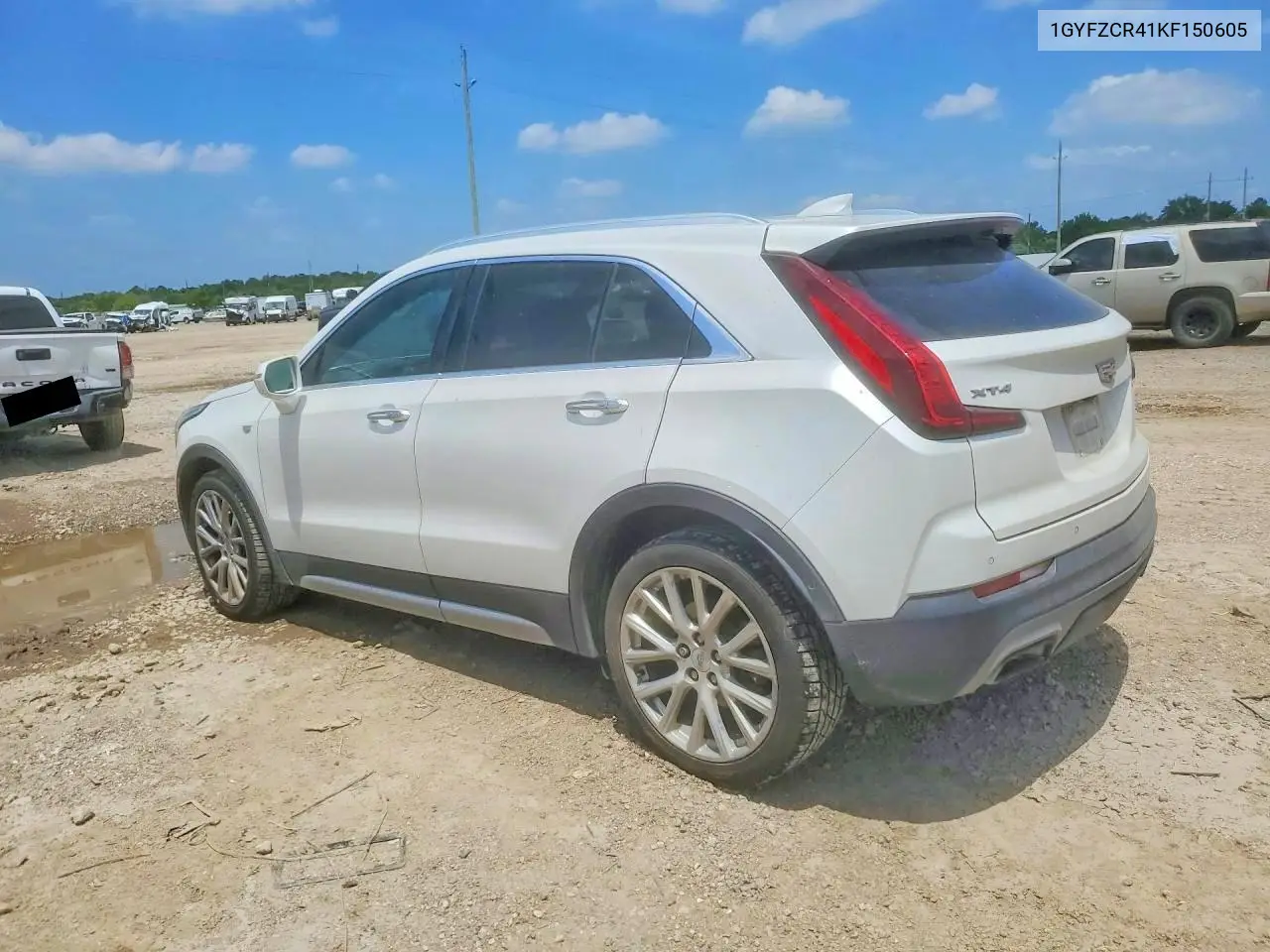 2019 Cadillac Xt4 Premium Luxury VIN: 1GYFZCR41KF150605 Lot: 55460166