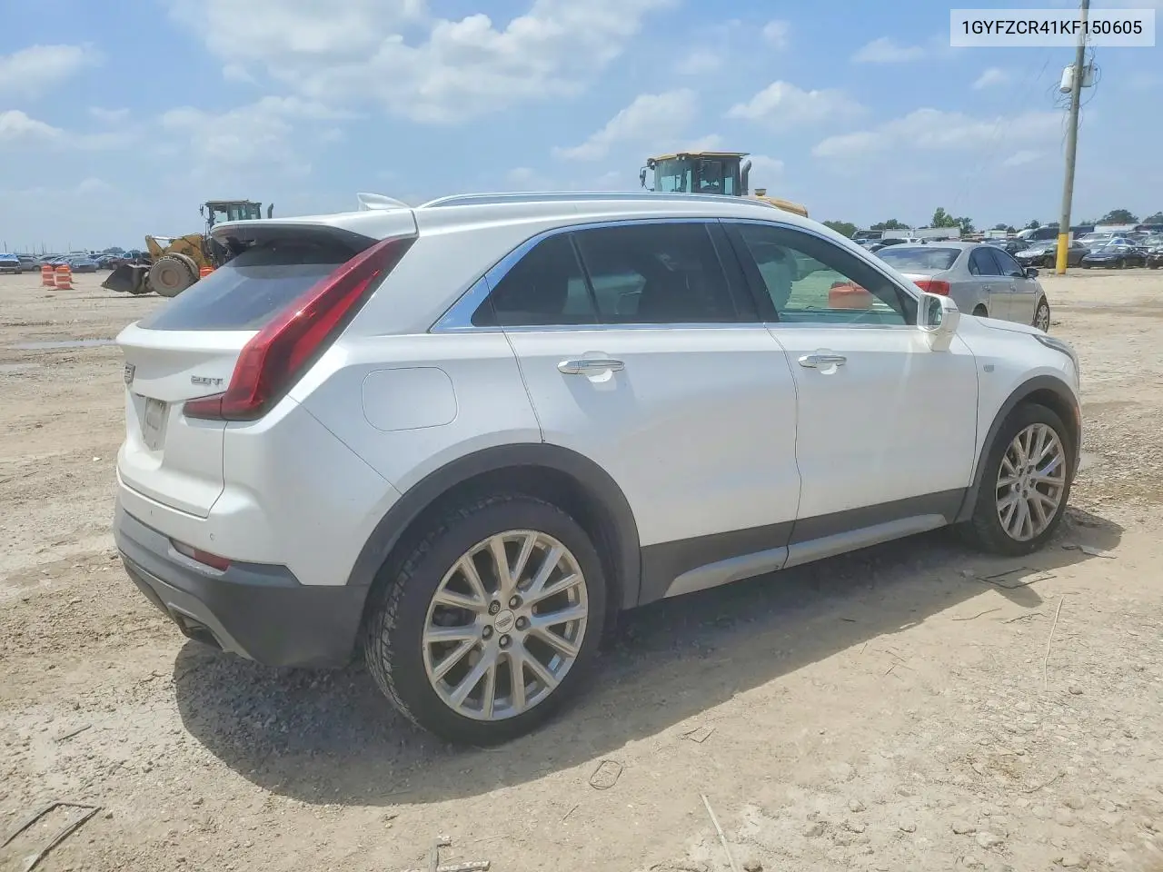 2019 Cadillac Xt4 Premium Luxury VIN: 1GYFZCR41KF150605 Lot: 55460166