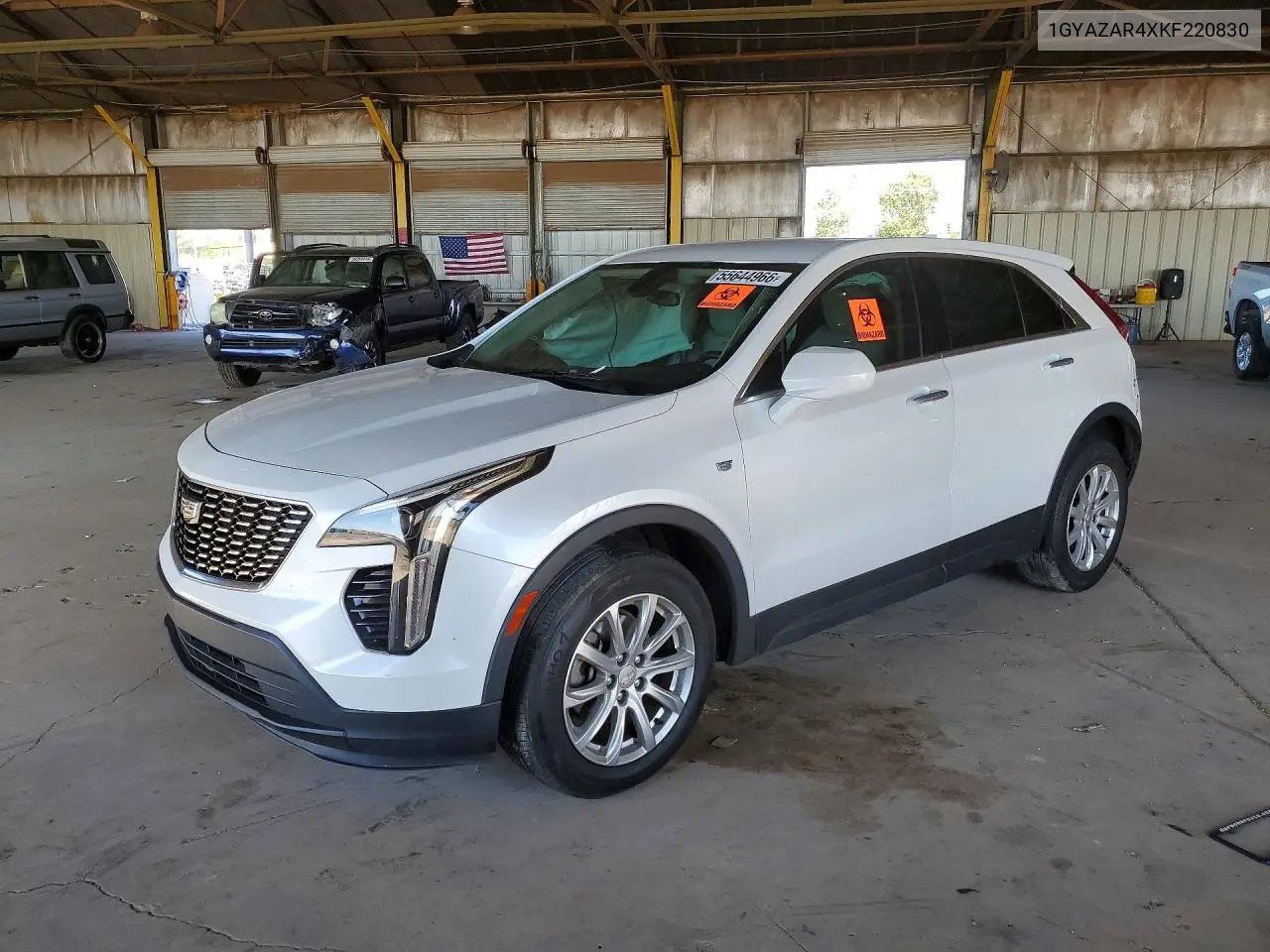 2019 Cadillac Xt4 Luxury VIN: 1GYAZAR4XKF220830 Lot: 55644966