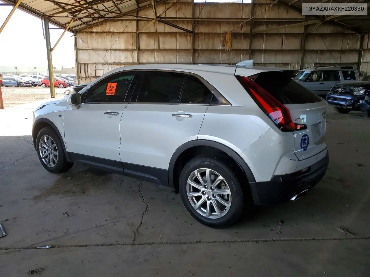 2019 Cadillac Xt4 Luxury VIN: 1GYAZAR4XKF220830 Lot: 55644966