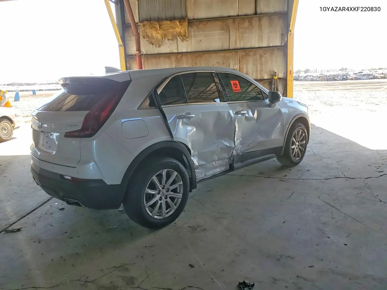 2019 Cadillac Xt4 Luxury VIN: 1GYAZAR4XKF220830 Lot: 55644966