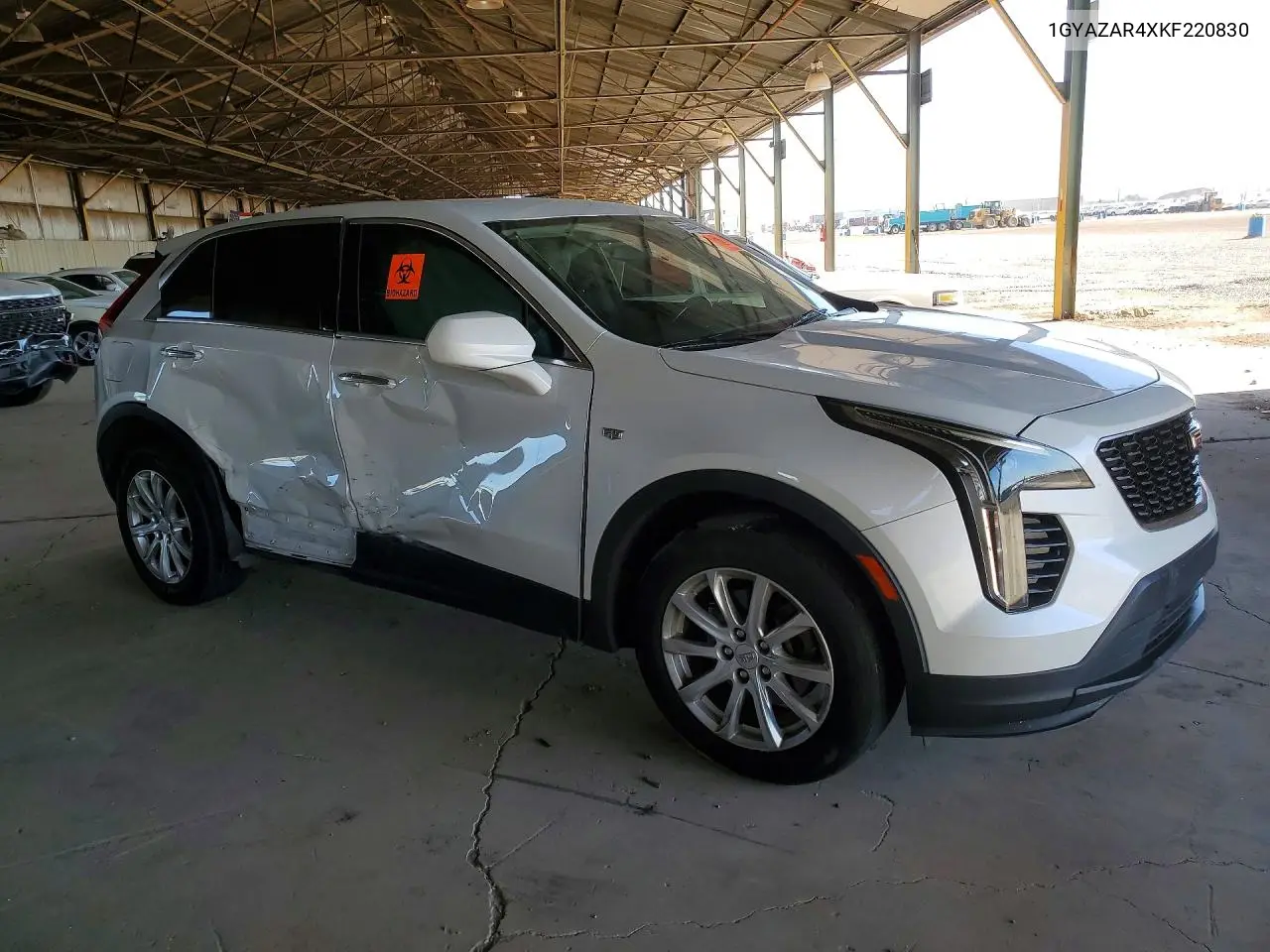 2019 Cadillac Xt4 Luxury VIN: 1GYAZAR4XKF220830 Lot: 55644966