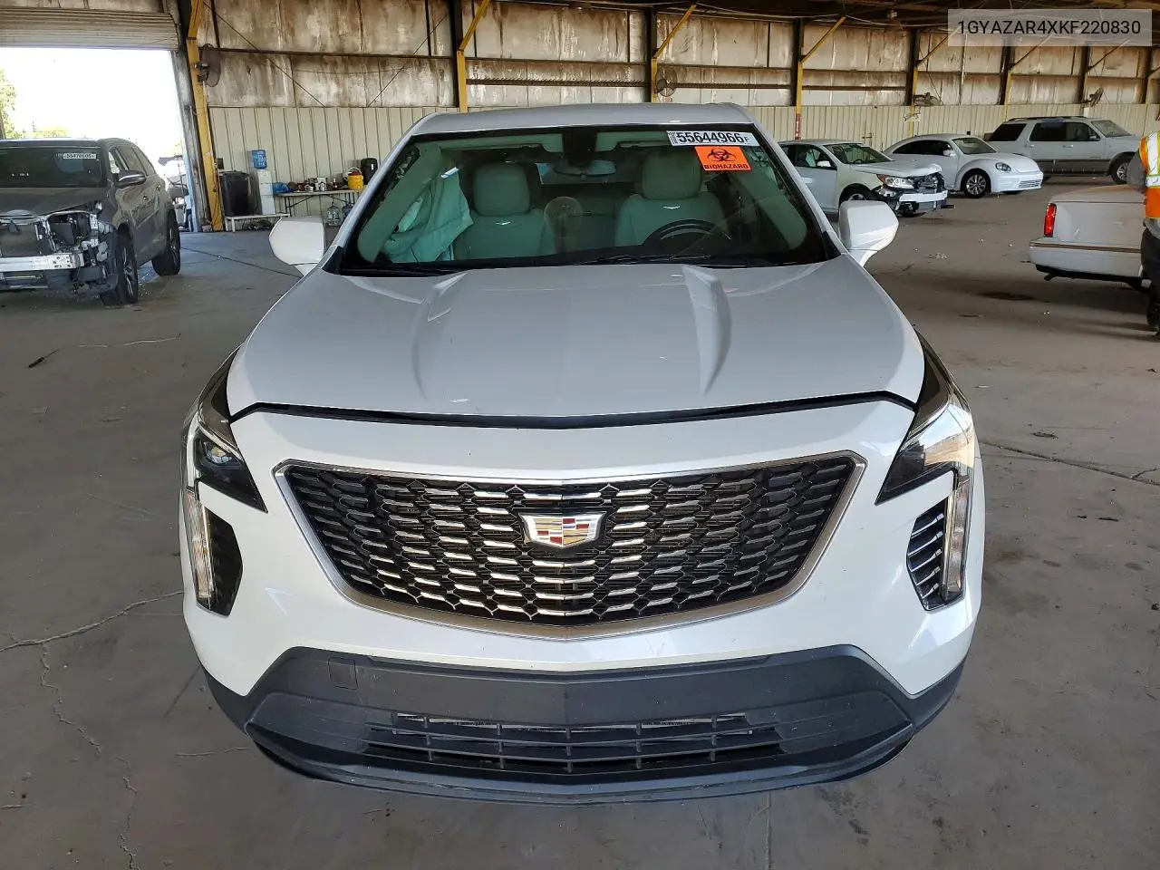 2019 Cadillac Xt4 Luxury VIN: 1GYAZAR4XKF220830 Lot: 55644966