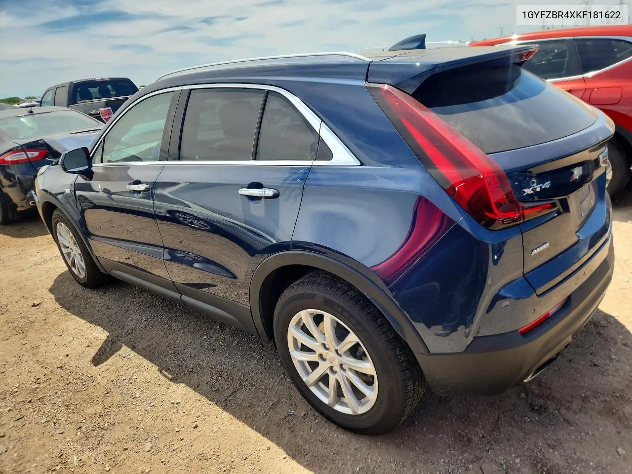 2019 Cadillac Xt4 Luxury VIN: 1GYFZBR4XKF181622 Lot: 55910696