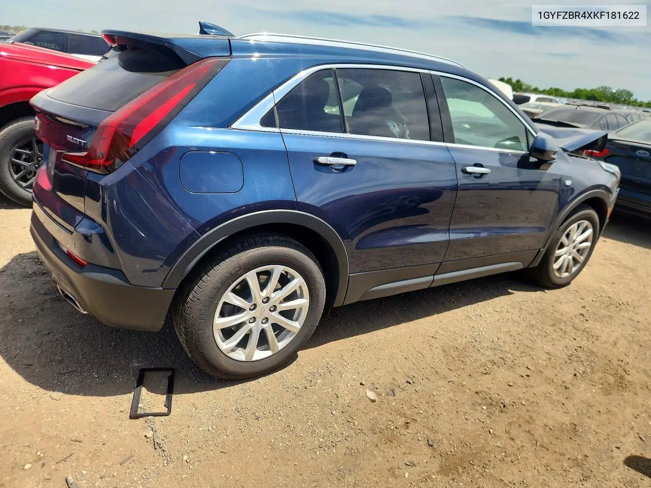 2019 Cadillac Xt4 Luxury VIN: 1GYFZBR4XKF181622 Lot: 55910696