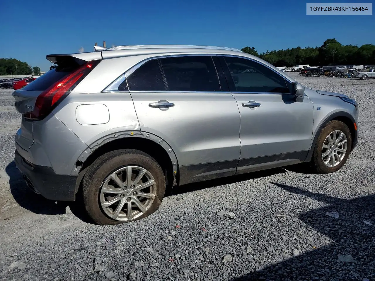 2019 Cadillac Xt4 Luxury VIN: 1GYFZBR43KF156464 Lot: 56239626