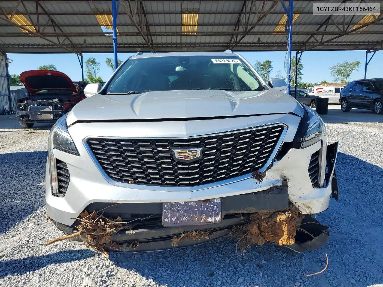 2019 Cadillac Xt4 Luxury VIN: 1GYFZBR43KF156464 Lot: 56239626