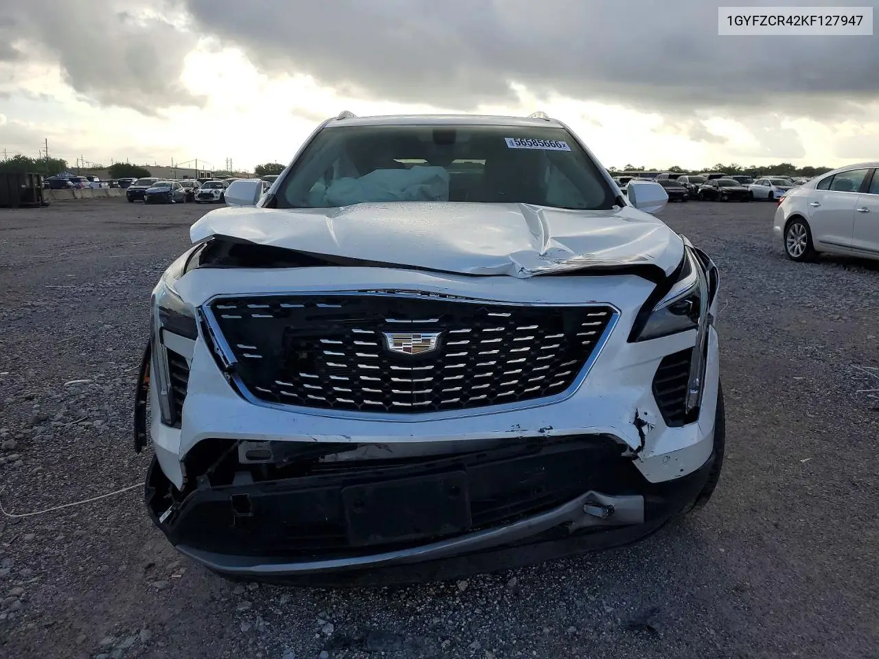 2019 Cadillac Xt4 Premium Luxury VIN: 1GYFZCR42KF127947 Lot: 56585666