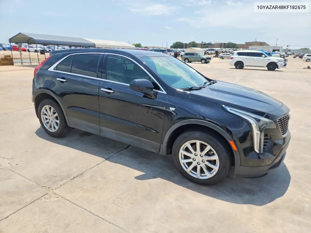 2019 Cadillac Xt4 Luxury VIN: 1GYAZAR48KF182675 Lot: 57520376